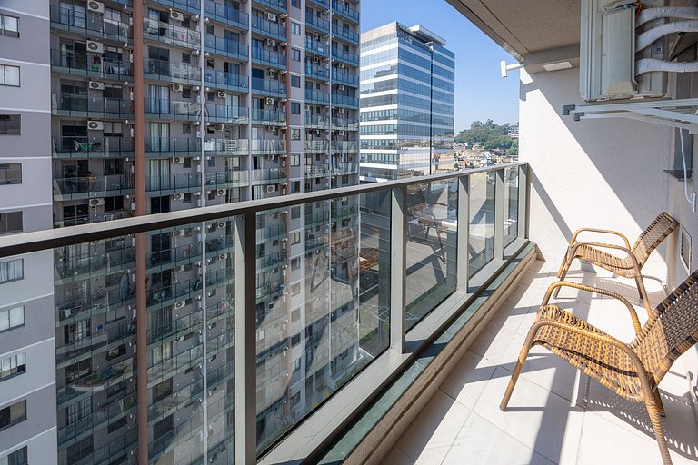 Apto. aconchegante com Vista e Conforto no Rio