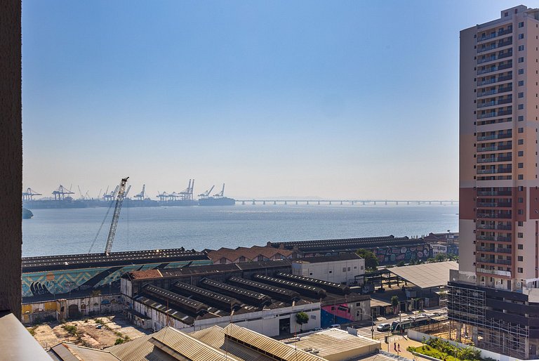 Apto. aconchegante com Vista e Conforto no Rio