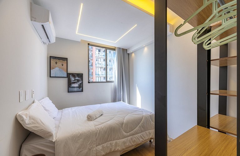 Apto. aconchegante com Vista e Conforto no Rio