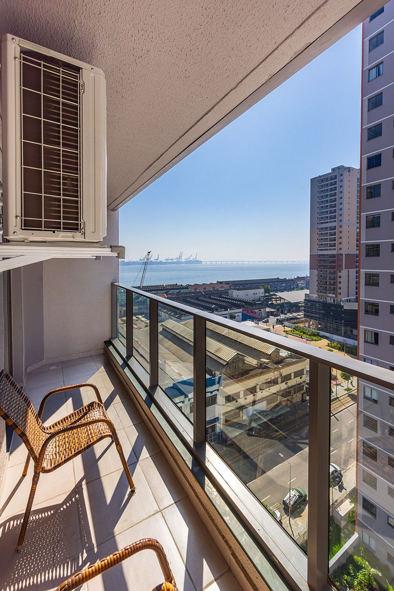 Apto. aconchegante com Vista e Conforto no Rio