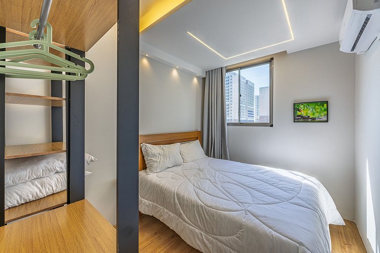 Apto. aconchegante com Vista e Conforto no Rio