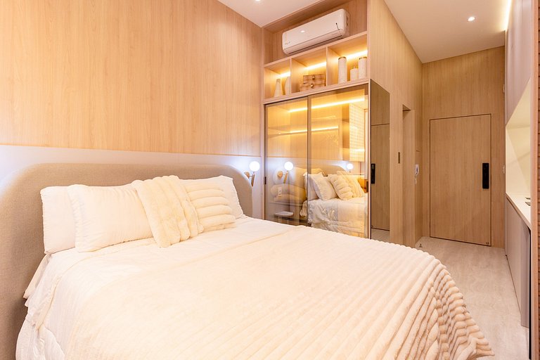 Espaço Luxo | 5 estrelas | Cama Queen