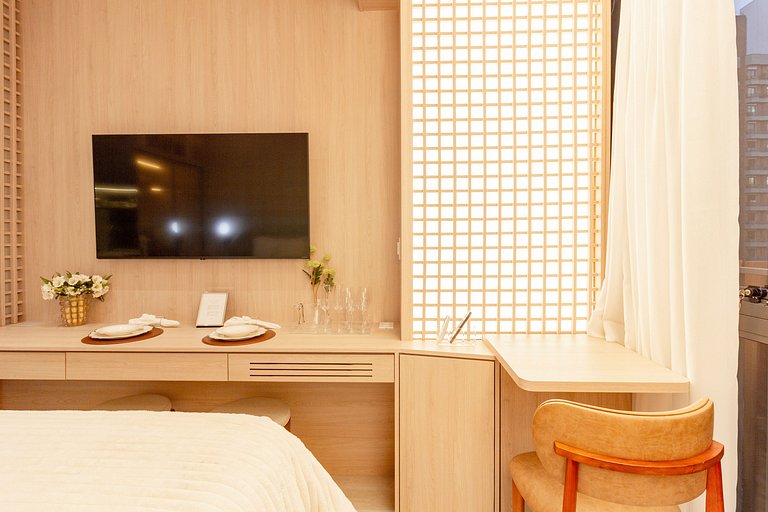 Espaço Luxo | 5 estrelas | Cama Queen