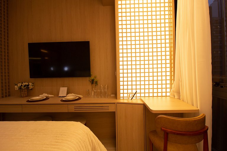 Espaço Luxo | 5 estrelas | Cama Queen