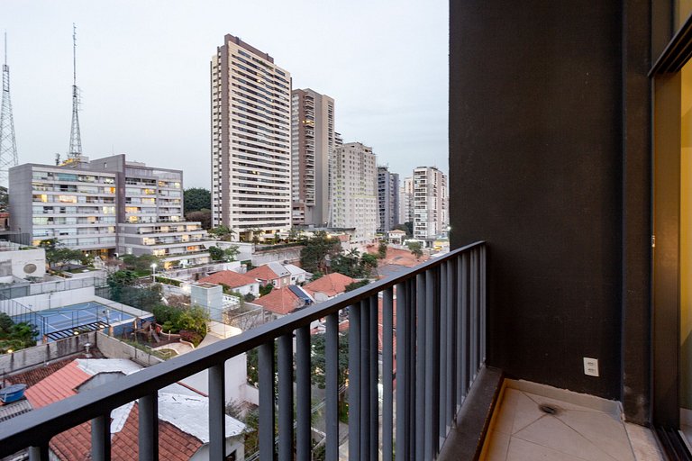 Studio moderno e aconchegante em Pinheiros