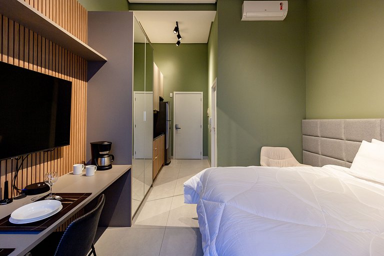 Studio moderno e aconchegante em Pinheiros