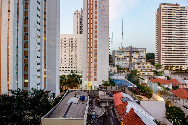 Studio moderno e aconchegante em Pinheiros
