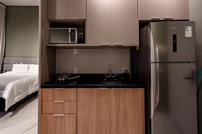 Studio moderno e aconchegante em Pinheiros