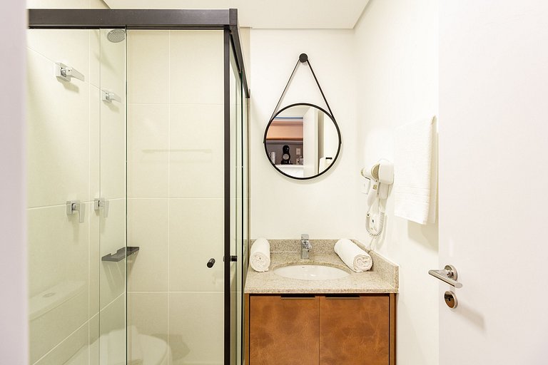 Studio Premium em Moema com Academia e Self Check-in