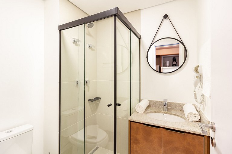 Studio Premium em Moema com Academia e Self Check-in