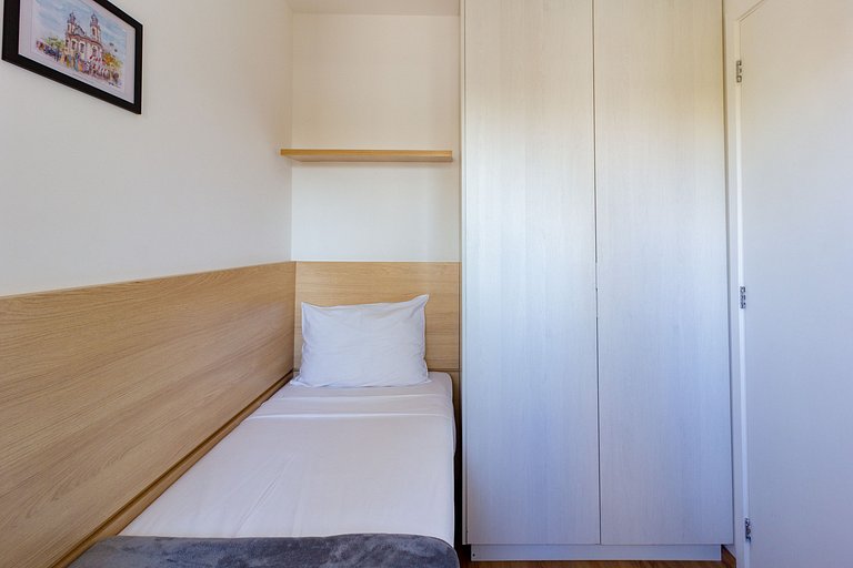 Apto 2 Quartos em Moema c/ Piscina e Coworking