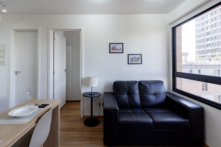Apto 2 Quartos em Moema c/ Piscina e Coworking