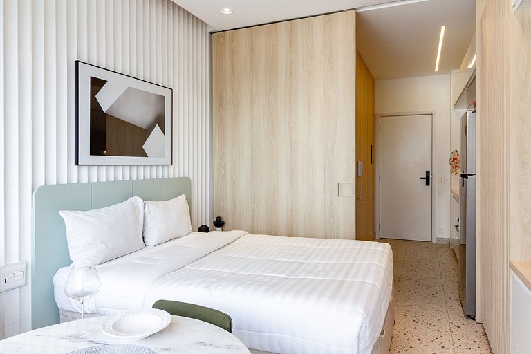 Apto completo com design contemporâneo