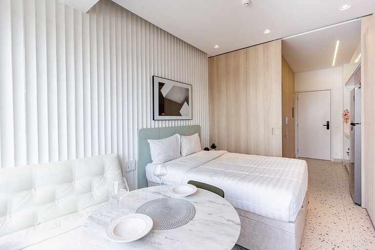 Apto completo com design contemporâneo