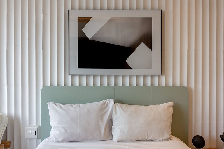 Apto completo com design contemporâneo