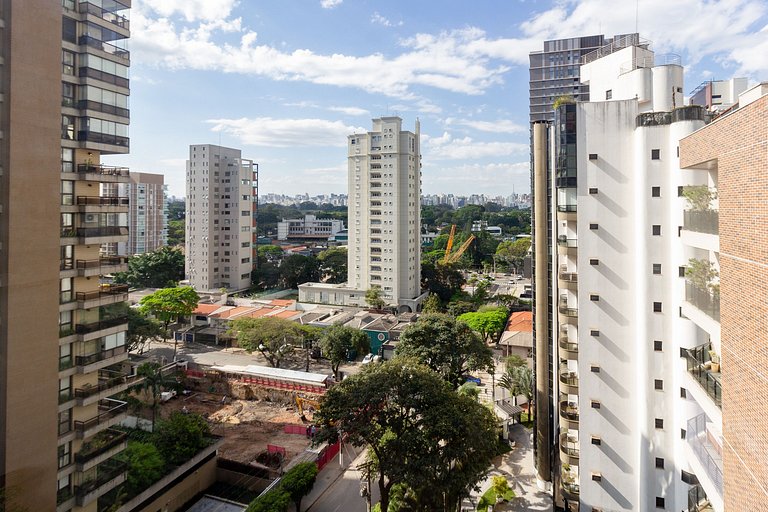 Apto completo com design contemporâneo