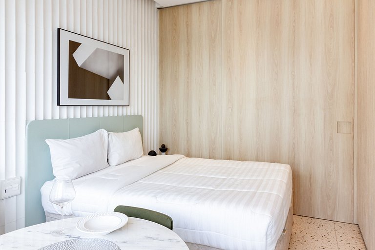 Apto completo com design contemporâneo