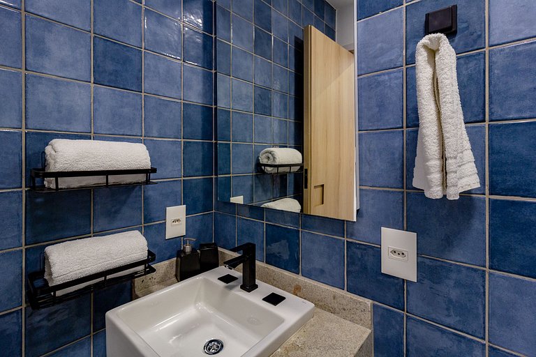 Apto completo com design contemporâneo