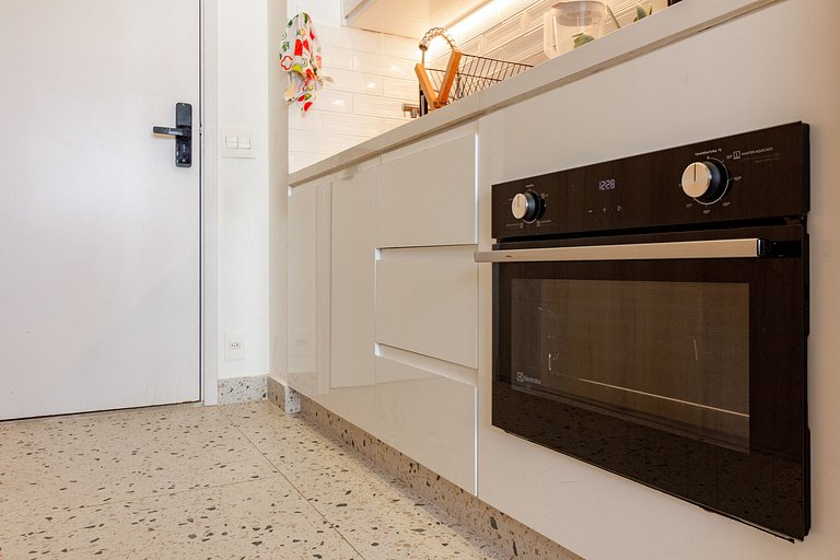 Apto completo com design contemporâneo