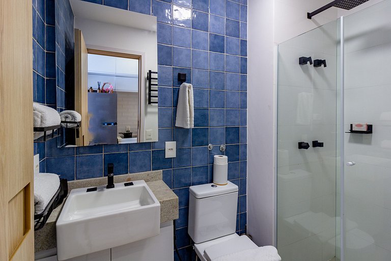 Apto completo com design contemporâneo