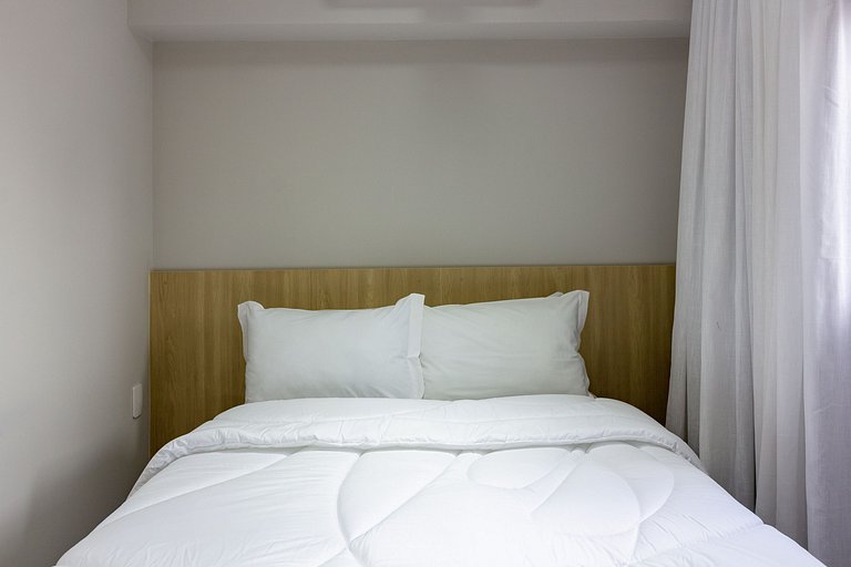 Conforto e elegância: Apto completo c/ varanda
