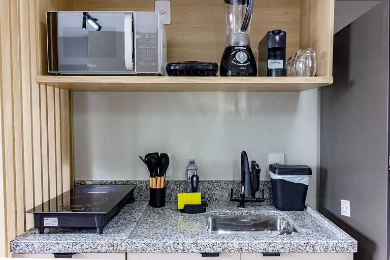 Conforto e elegância: Apto completo c/ varanda