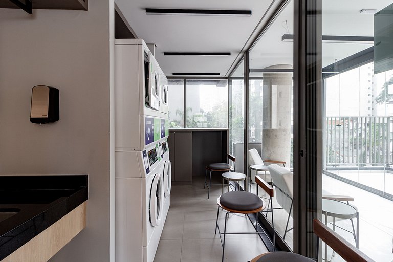 Studio Moderno nos Jardins, perto da Av. Paulista