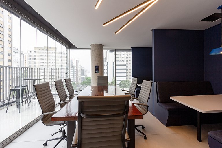 Studio Moderno nos Jardins, perto da Av. Paulista