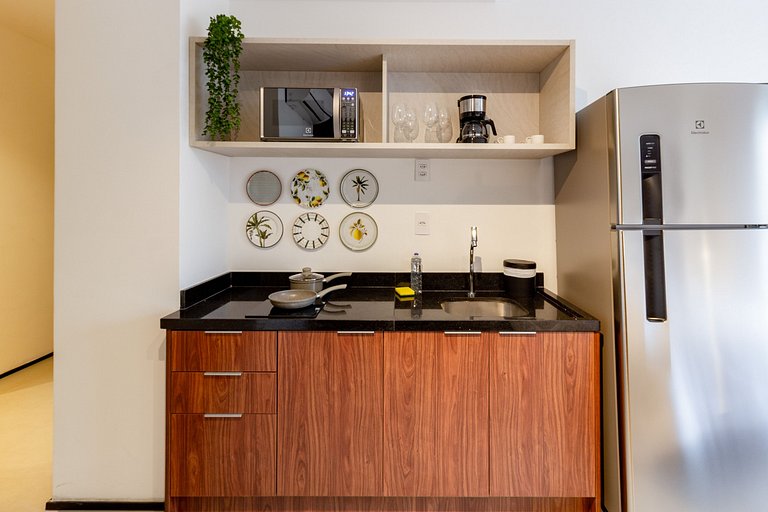 Studio Moderno nos Jardins, perto da Av. Paulista