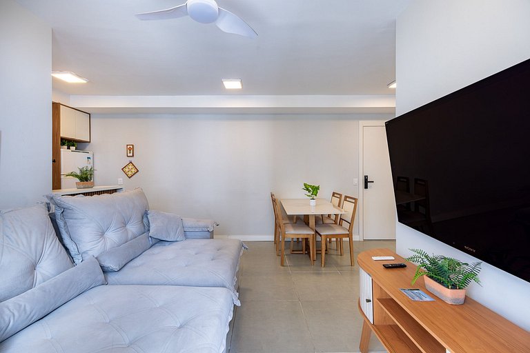 Apto aconchegante de 3 dorms c/ estacionamento