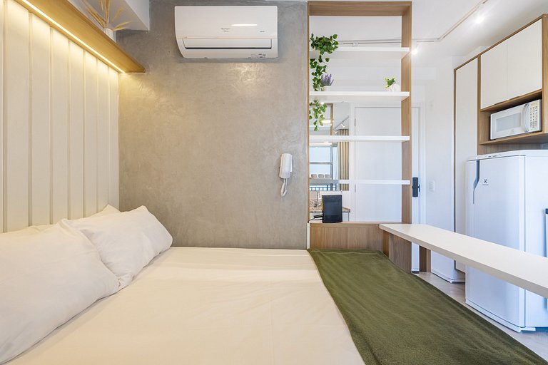 Studio para Alugar na Bela Vista - 2 Pessoas, 500m Paulista