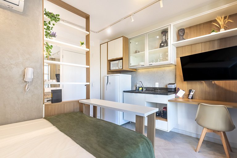 Studio para Alugar na Bela Vista - 2 Pessoas, 500m Paulista