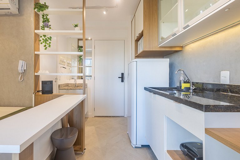 Studio para Alugar na Bela Vista - 2 Pessoas, 500m Paulista