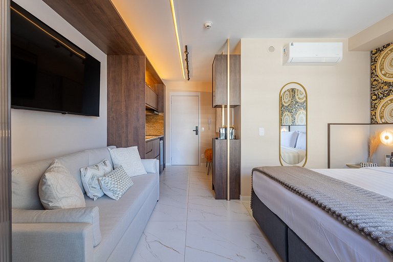 Apto premium em Moema com lazer completo