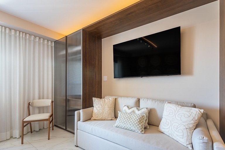 Apto premium em Moema com lazer completo